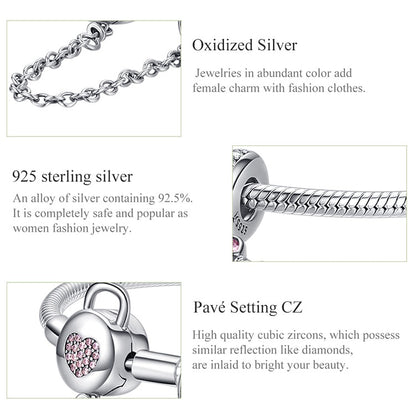 Silver Heart Bracelet